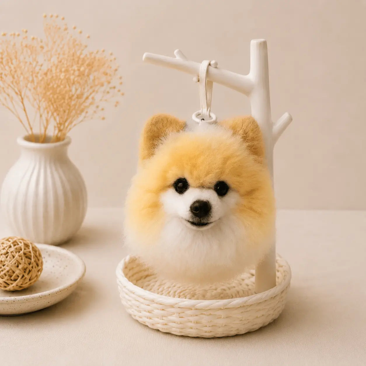 フェルトドッグオーナメント | カスタム愛犬メモリアルチャーム