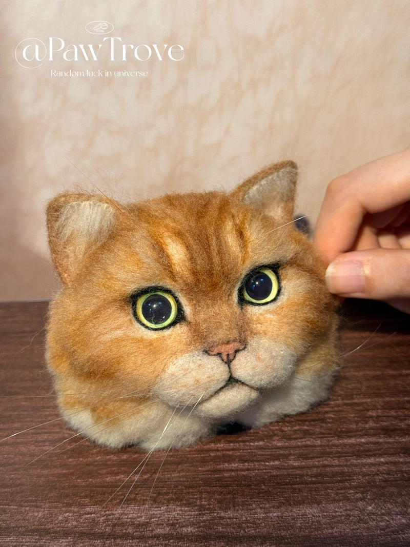 ゴールデンシェード猫 - 3インチ