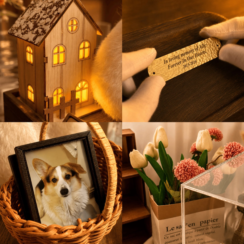 custom wool felt pet portrait from photo