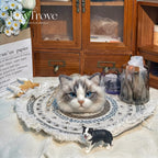 Cat Ornaments Felted pet replica - Personalized Cat Ornaments