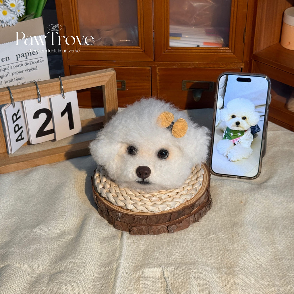 Dog Ornaments Felted pet replica - Personalized Dog Ornaments