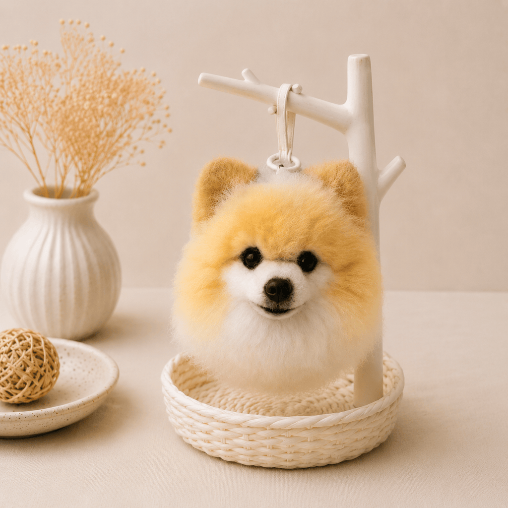 Dog Ornaments Felted pet replica - Personalized Dog Ornaments
