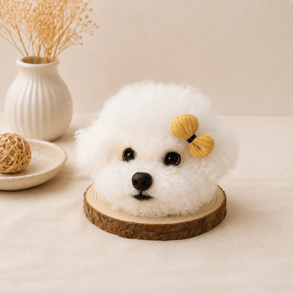 Dog Ornaments Felted pet replica - Personalized Dog Ornaments
