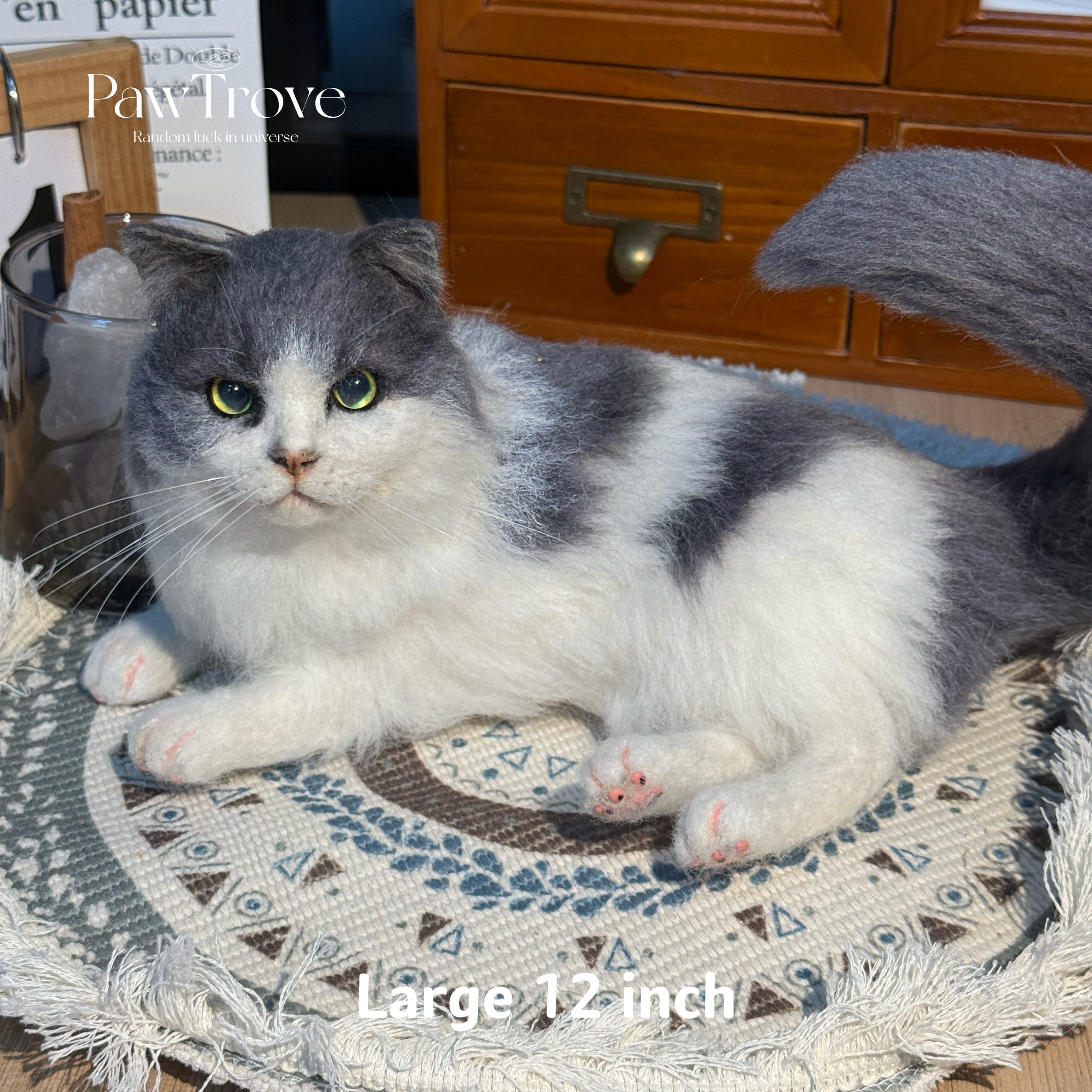 Full Body Figurine Needle felting pet replica - Full Body Figurine