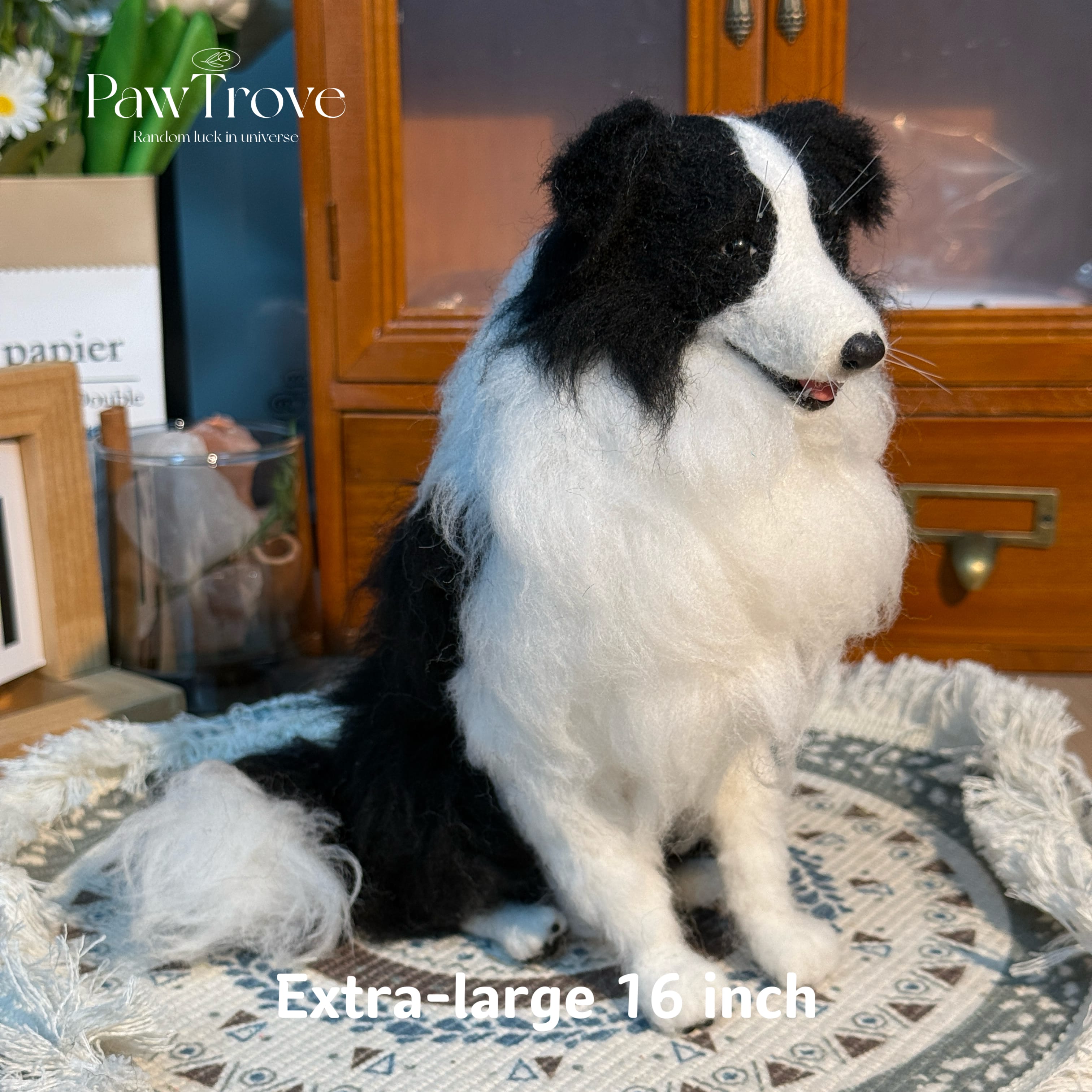 Full Body Figurine Needle felting pet replica - Full Body Figurine