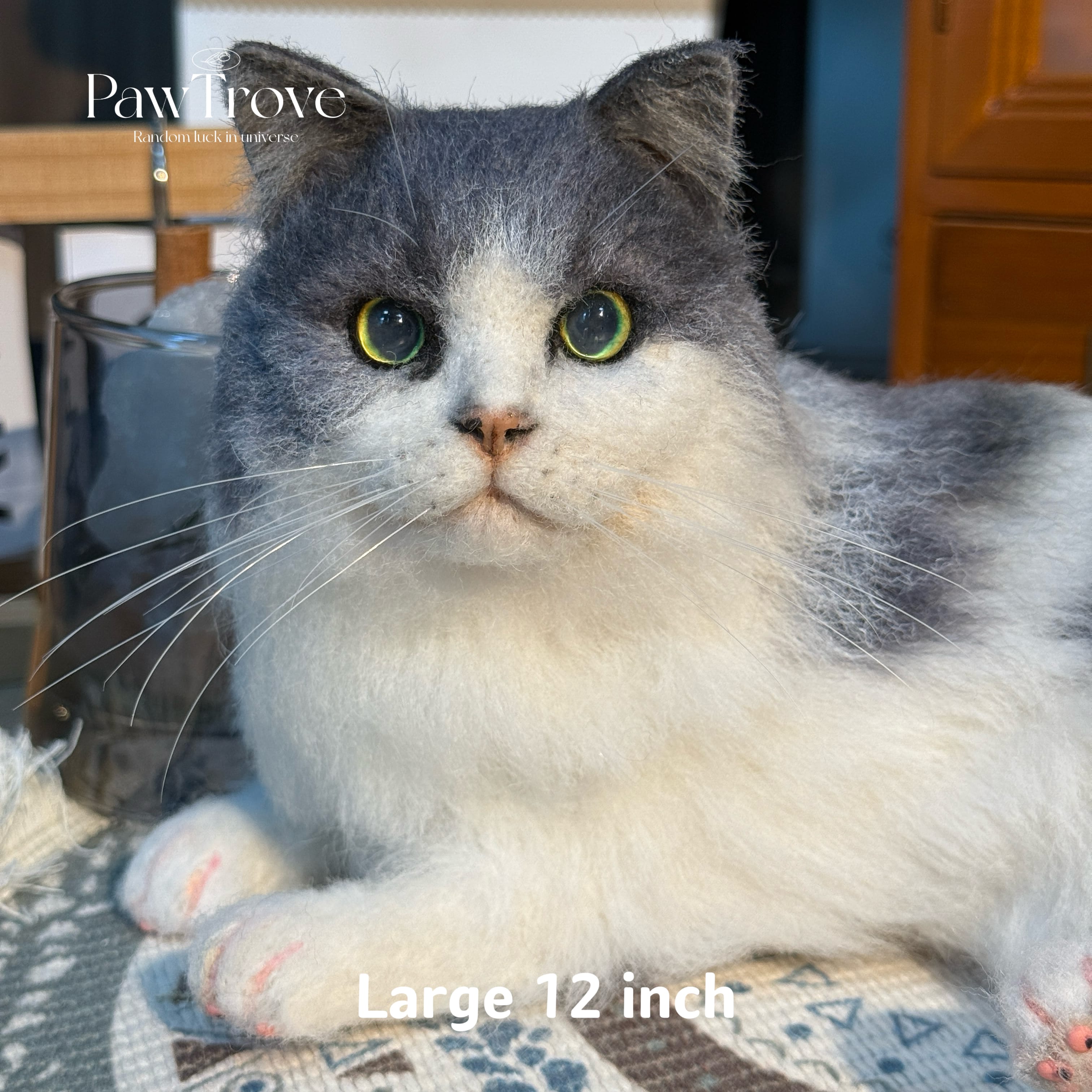 Full Body Figurine Needle felting pet replica - Full Body Figurine