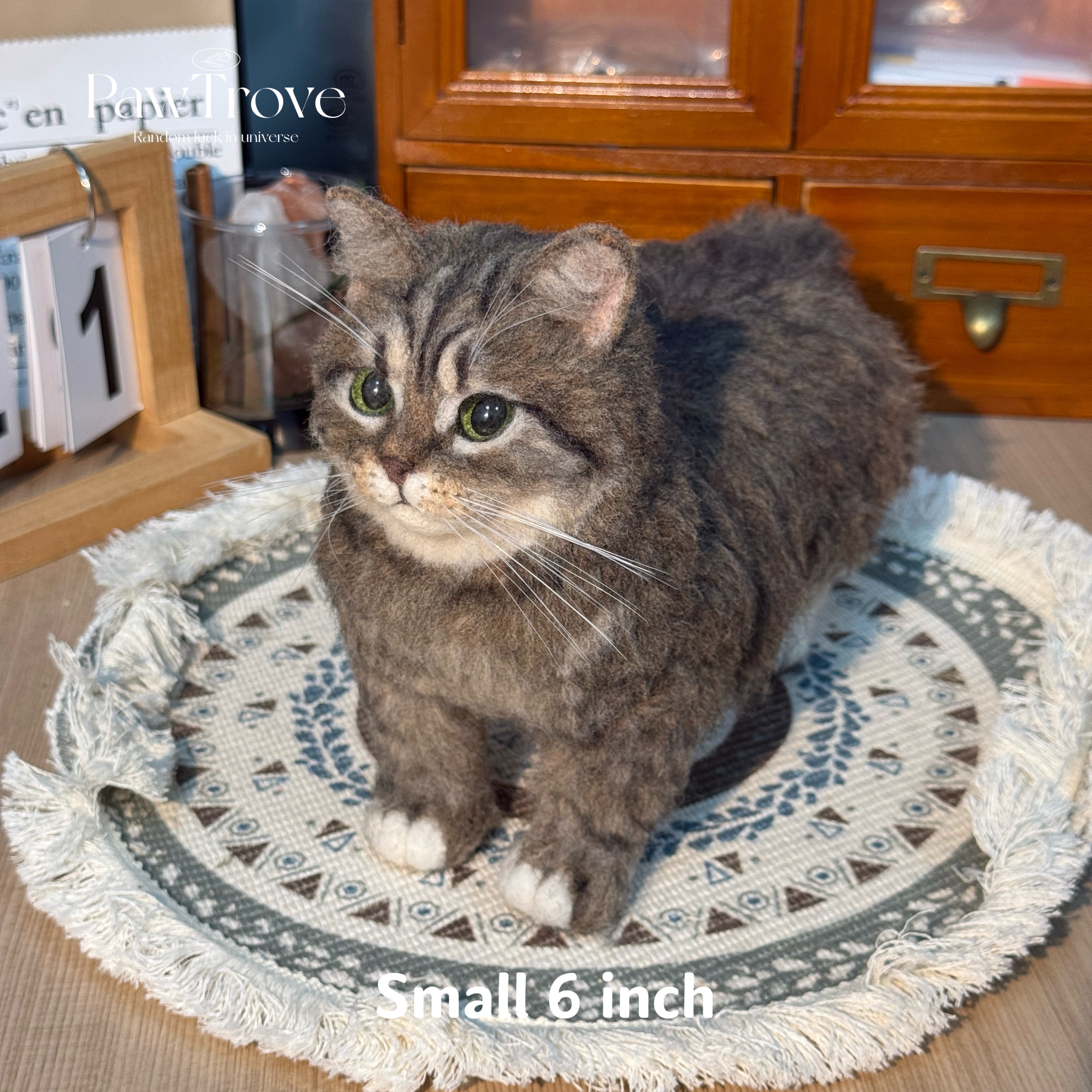 Full Body Figurine Needle felting pet replica - Full Body Figurine