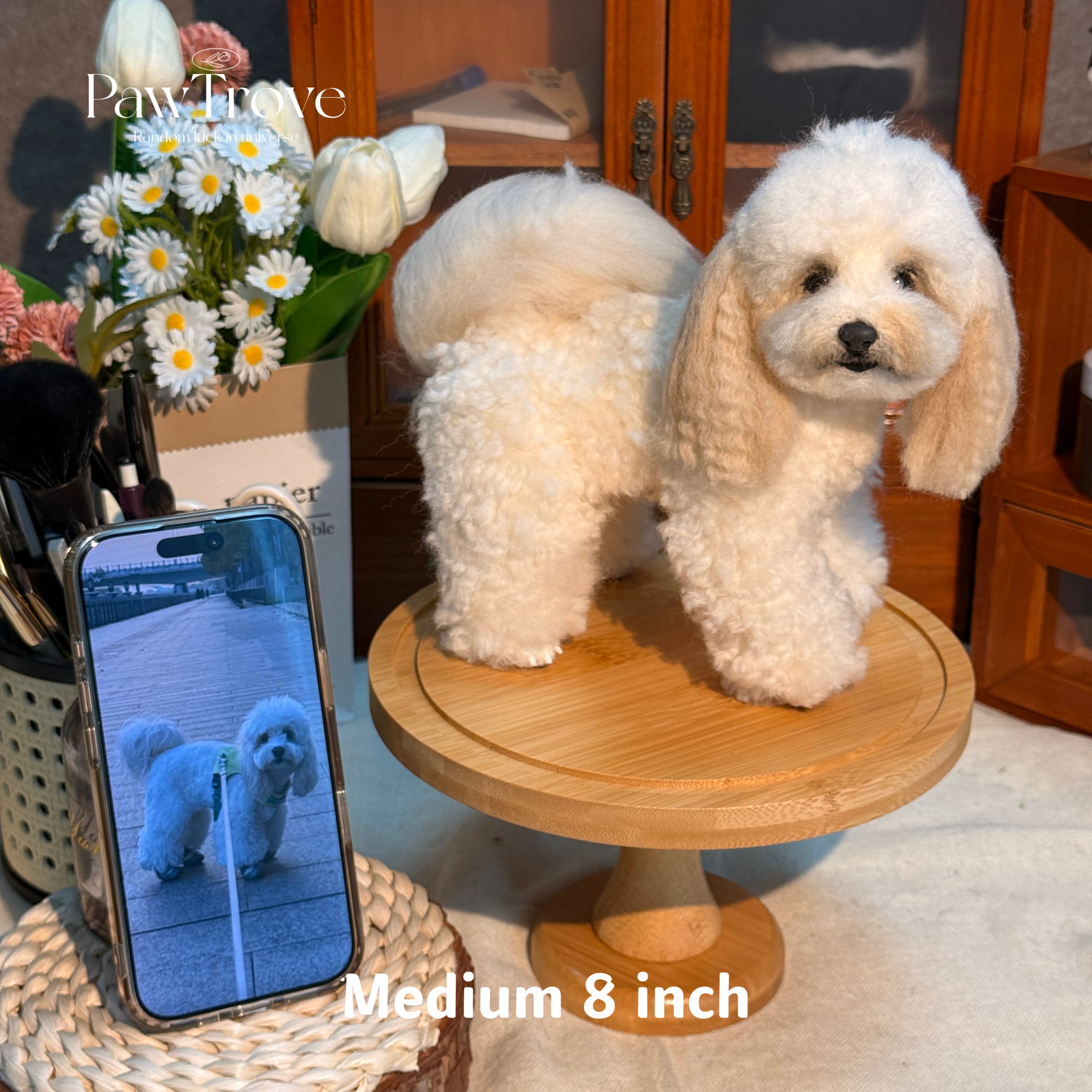 Full Body Figurine Needle felting pet replica - Full Body Figurine