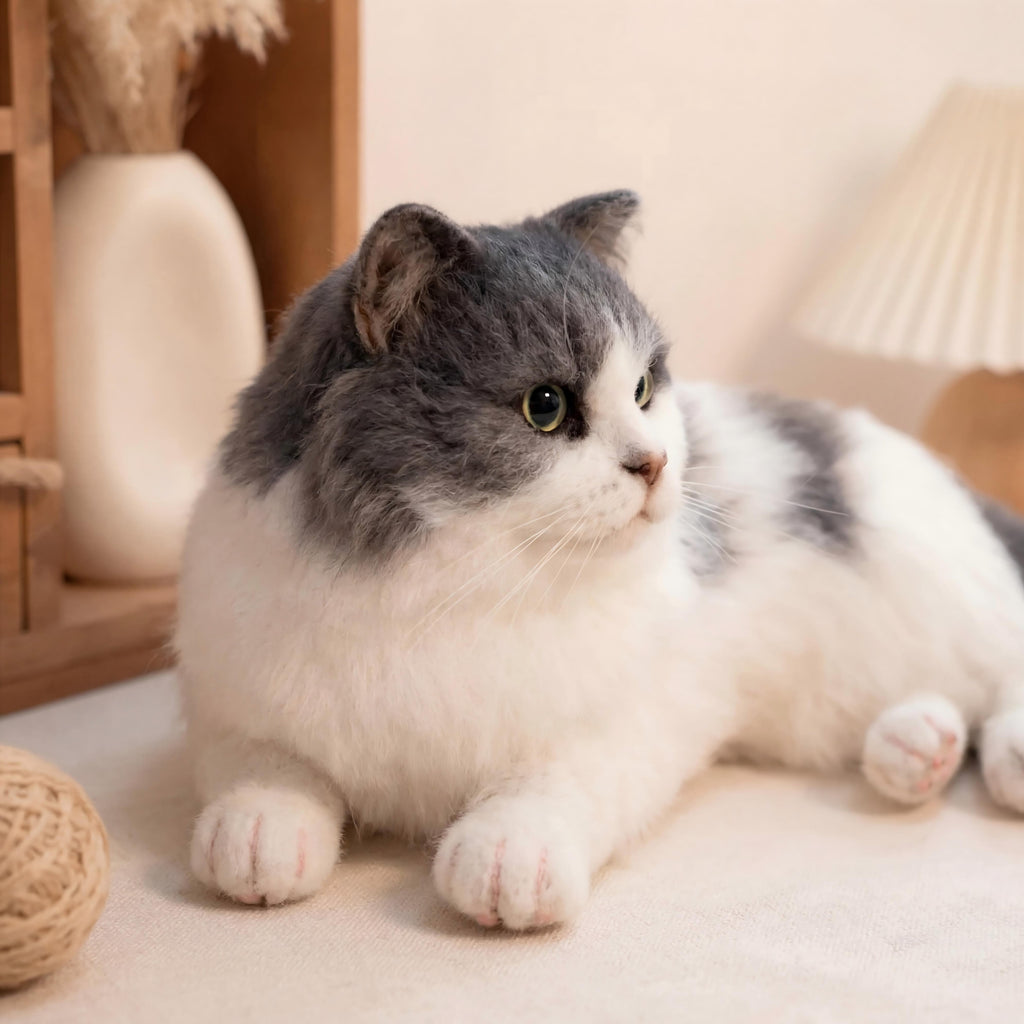 Full Body Figurine Needle felting pet replica - Full Body Figurine