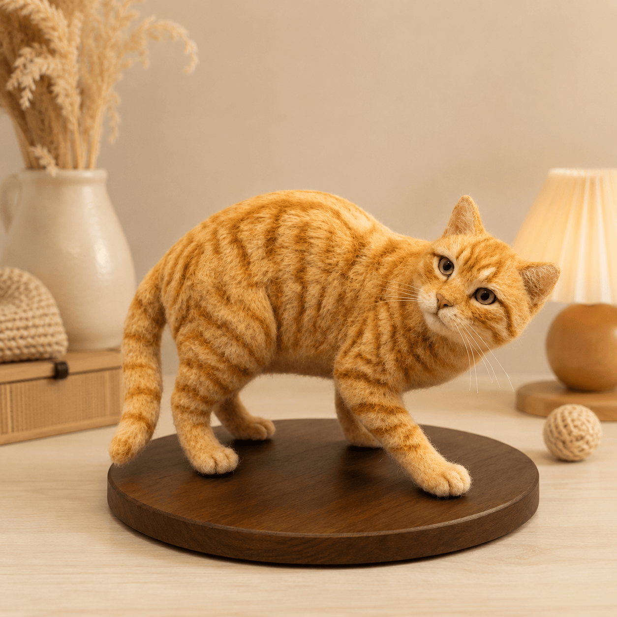 Full Body Figurine Needle felting pet replica - Full Body Figurine