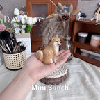Mini Figurine Needle felting pet replica - Mini Figurine