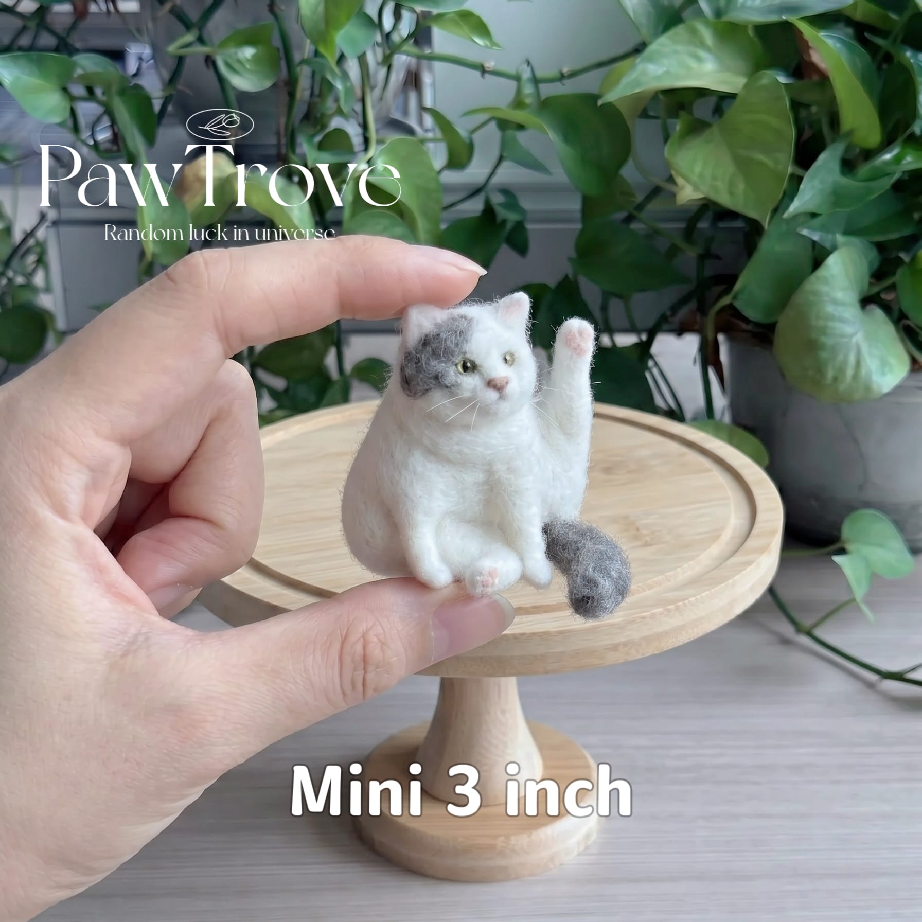 Mini Figurine Needle felting pet replica - Mini Figurine