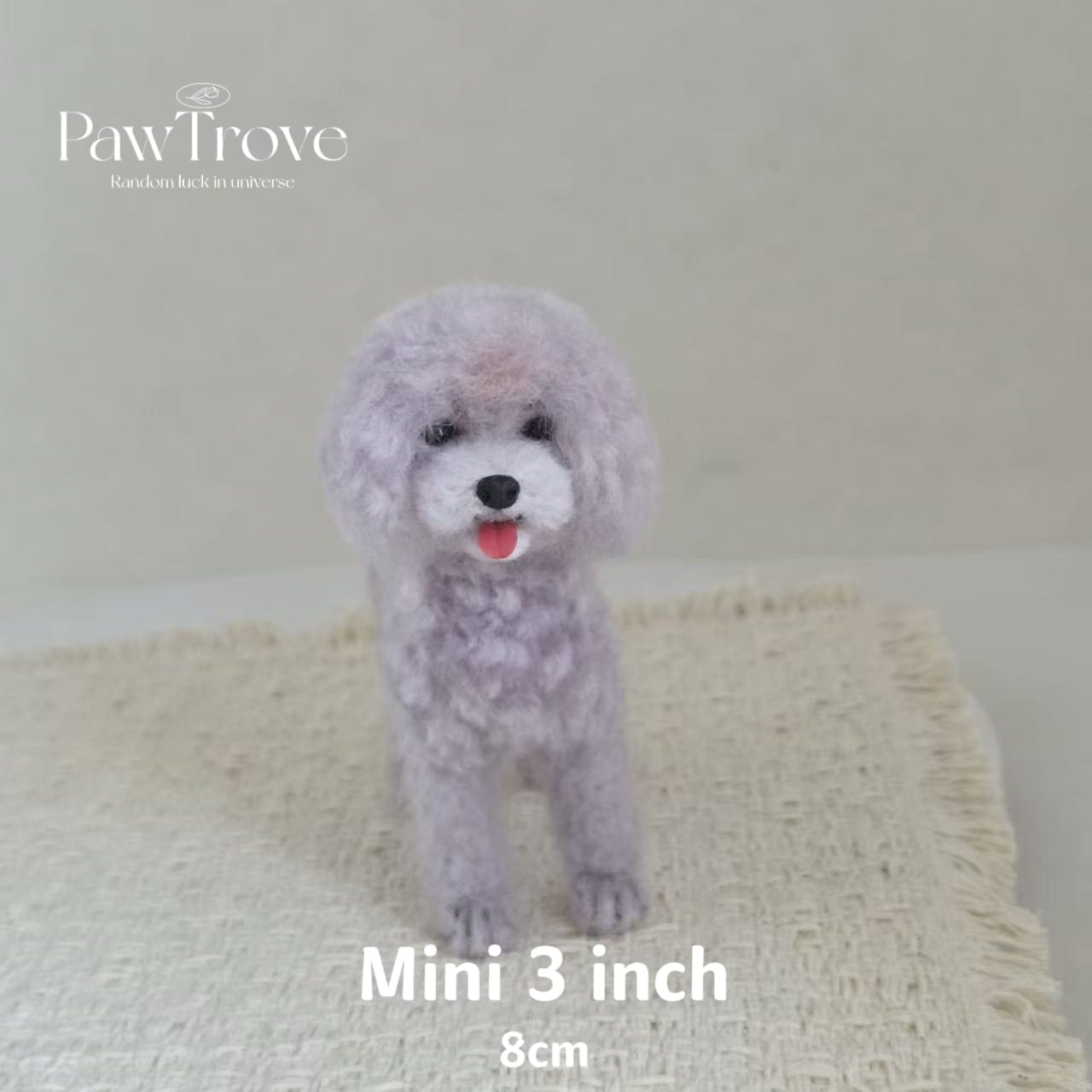 Mini Figurine Needle felting pet replica - Mini Figurine