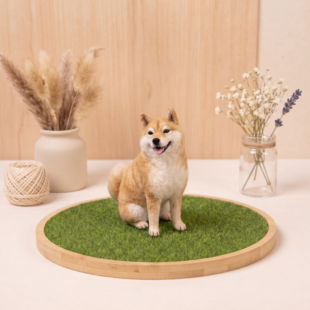Mini Figurine Needle felting pet replica - Mini Figurine